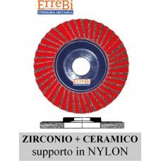 dischi lamellari in ZIRCONIO+CERAMICO con supporto in FIBRA