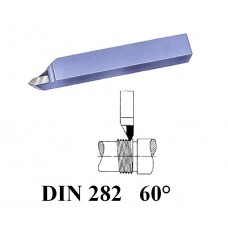 utensile DIN 282 filettatura esterna 60°