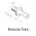 BROCCIA TORX attacco Ø 12