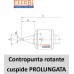Contropunte rotanti cuspide PROLUNGATA