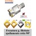 fresatura a CANDELA attacco FILETTATO positiva spallamento retto 90° FNKT