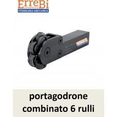 portagodrone COMBINATO a 6 godroni