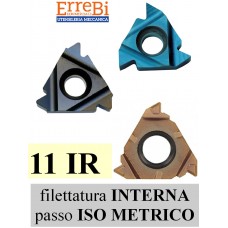 inserti LATO 11 filettatura ISO METRICA INTERNA DESTRA