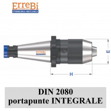 mandrino DIN 2080 portapunte integrale 