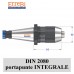 mandrino DIN 2080 portapunte integrale mandrino DIN 2080 portapunte integrale
