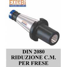 mandrino DIN 2080 riduzione C.M. per frese