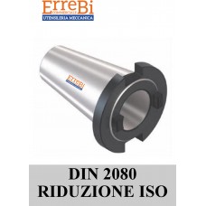 mandrino DIN 2080 riduzione ISO - ISO passante