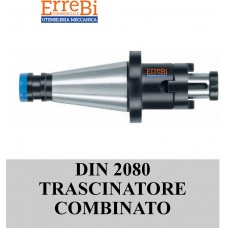 mandrino DIN 2080 portafrese COMBINATO