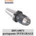 mandrino DIN 69871 portapunte intergrale di PRECISIONE mandrino DIN 69871 portapunte intergrale di PRECISIONE