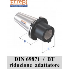 mandrino DIN 69871 riduzione BT con vite