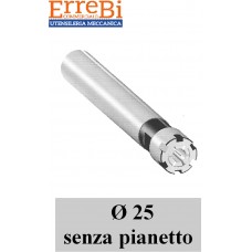 Portapinza ER con attacco cilindrico diam. 25 con GHIERA MINI senza pianetto
