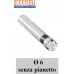 Portapinza ER con attacco cilindrico diam. 6 con GHIERA MINI 