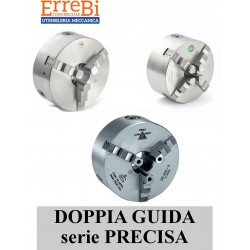 DOUBLE GUIDE 3 JAWS manual chucks precise series