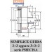 mandrino autocentrante manuale 3+3 oppure 3+3+3 GUIDA SEMPLICE serie PRECISA