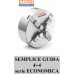 mandrino autocentrante manuale 4+4 GUIDA SEMPLICE serie economica