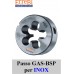 filiera tonda passo GAS specifica per INOX