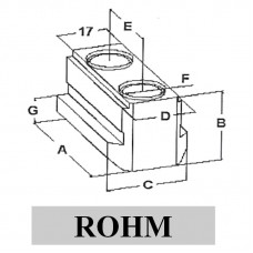 tassello doppio modello RTDS ROHM