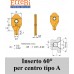 inserti per punta da centri  