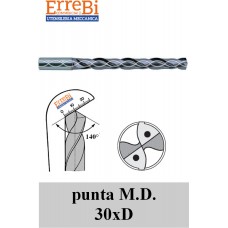 punta M.D. 30xD FORATA GAMBO RINFORZATO