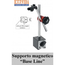 supporto portacomparatore con base magnetica bloccaggio "Base Line"