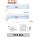 TTSIR/L 3 utensile scanalatura INTERNA spessore 3
