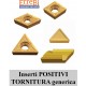 inserti POSITIVI TORNITURA generica