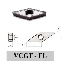 VCGT inserto lappato per materiali non ferrosi
