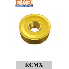 inserto RCMX 100300 RCMX 120400 RCMX 160600 RCMX 200600 RCMX 250700 RCMX 320900 per MEDIE LAVORAZIONI