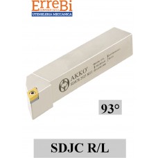 SDJC R/L portainserti per DCMT 0702... DCMT 11T3.... 