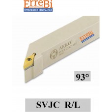 SVJC R/L portainserti per VCMT 11T3... VCMT 1604...