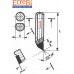 utensile C2/55° filettatura interna GAS - WITHWORTH