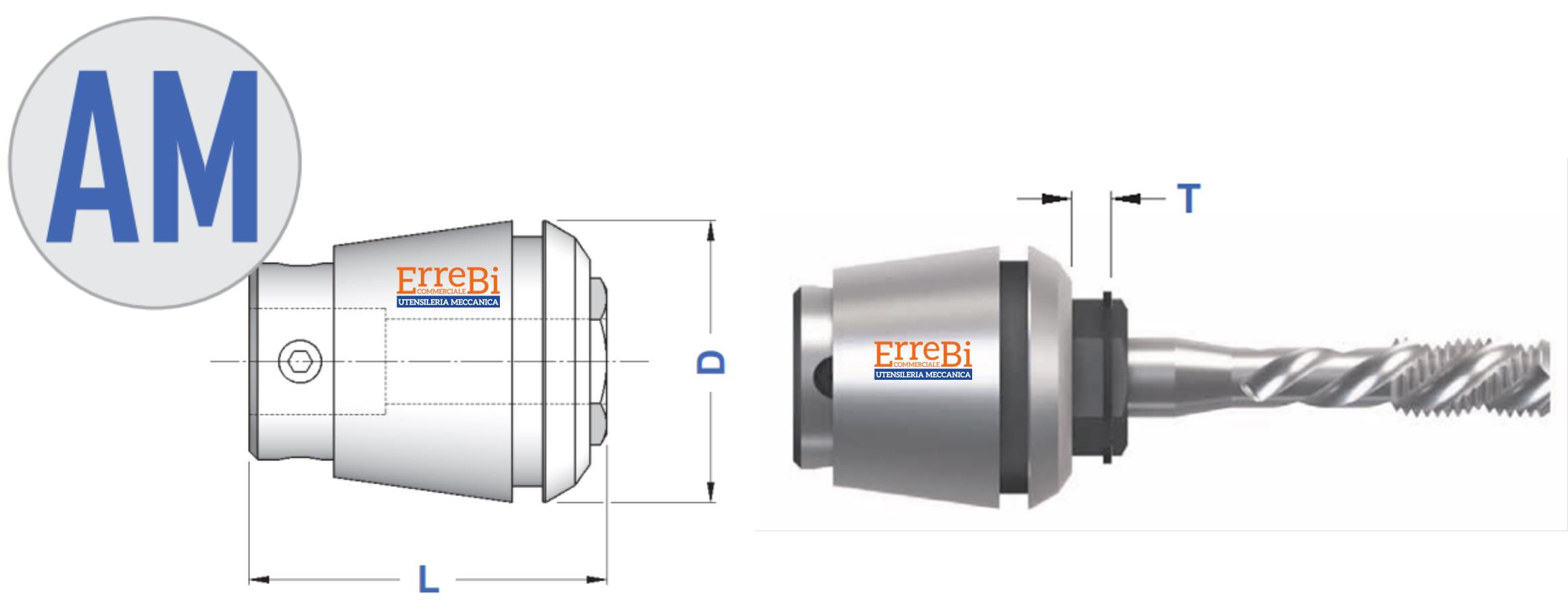 GARANT - Mandrino A Pinza ER Di Precisione HiRunER HSK-A 63 Corto Per Dim Pinza Er 16 Er - 3